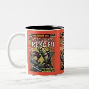 Caneca De Café Em Dois Tons Mãos Mortas 29