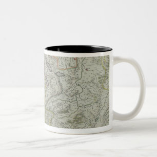 Caneca De Café Em Dois Tons Mapa da suiça