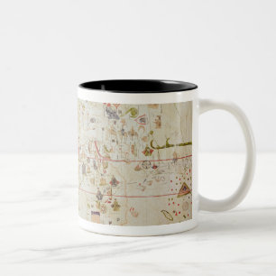 Caneca De Café Em Dois Tons Mappa Mundi, 1502