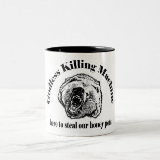 CANECA DE CAFÉ EM DOIS TONS MÁQUINA GODLESS DA MATANÇA