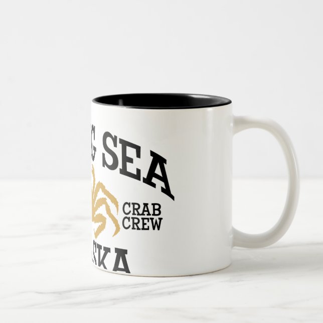 CANECA DE CAFÉ EM DOIS TONS MAR DE BERING ALASKA (Direita)
