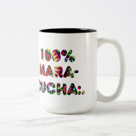 Caneca De Café Em Dois Tons Maracucha 100%!