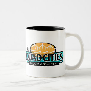 Caneca De Café Em Dois Tons Maratona das cidades do quadrilátero