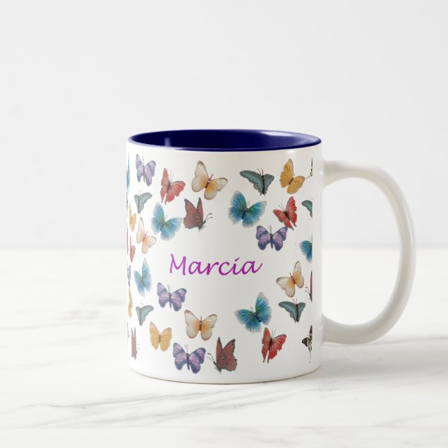 Caneca De Café Em Dois Tons Marcia (Direita)