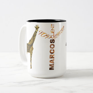 Caneca De Café Em Dois Tons Marcos
