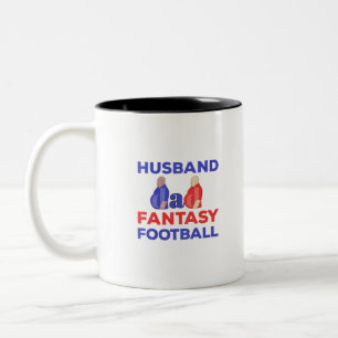Caneca De Café Em Dois Tons Marido Pai Fantasy Futebol
