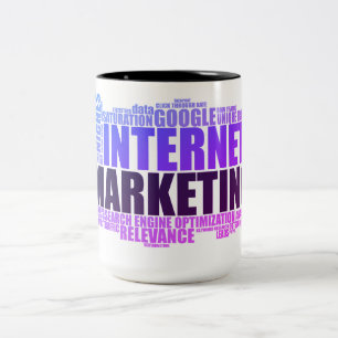 Caneca De Café Em Dois Tons Marketing de Digitas