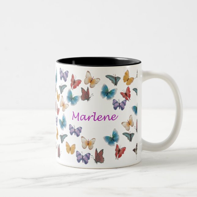 Caneca De Café Em Dois Tons Marlene (Direita)