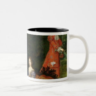 Caneca De Café Em Dois Tons Marquise de Montespan