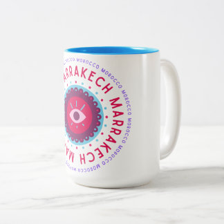 Caneca De Café Em Dois Tons Marrakech Eyes