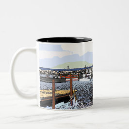 Caneca De Café Em Dois Tons Marseillan Sul de França