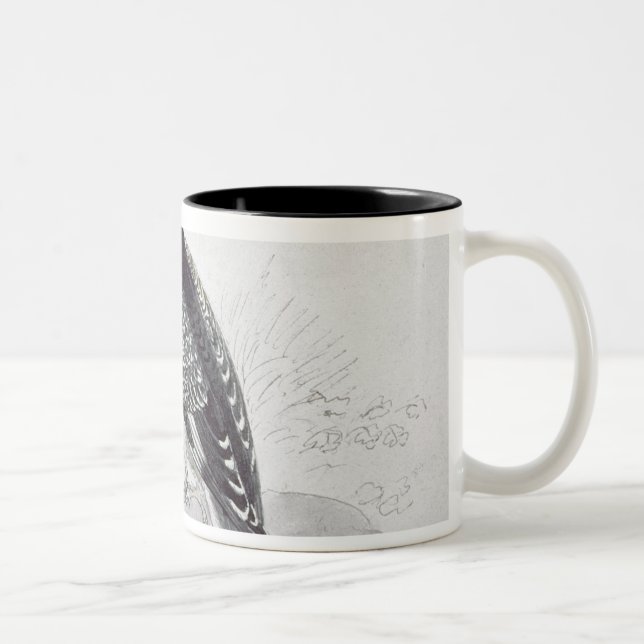 Caneca De Café Em Dois Tons Martinho pescatore preto e branco (Direita)