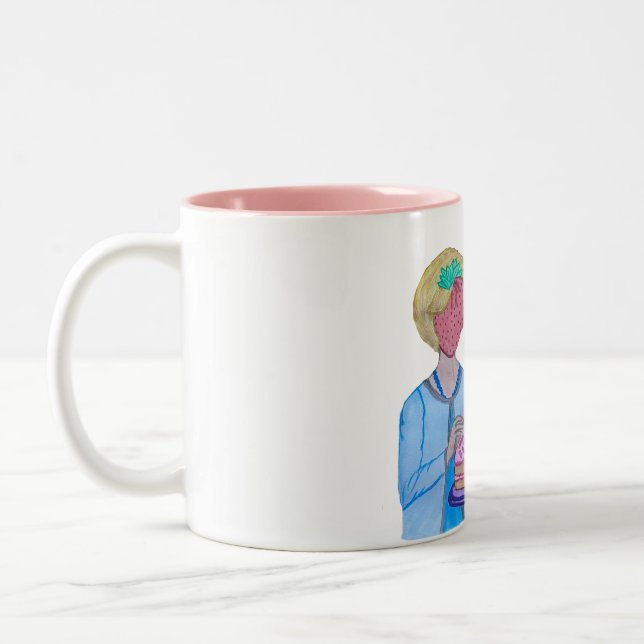 Caneca De Café Em Dois Tons Mary Berry (Esquerda)