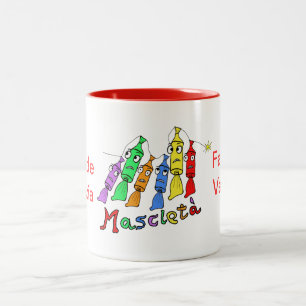 Caneca De Café Em Dois Tons mascletà