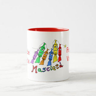Caneca De Café Em Dois Tons mascletà
