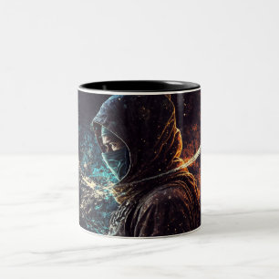 Caneca De Café Em Dois Tons Mask Stranger Mug