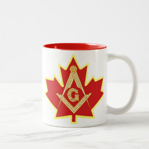 CANECA DE CAFÉ EM DOIS TONS MASON CANADIANO