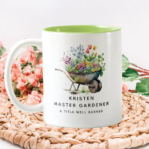 Caneca De Café Em Dois Tons Master Gardener