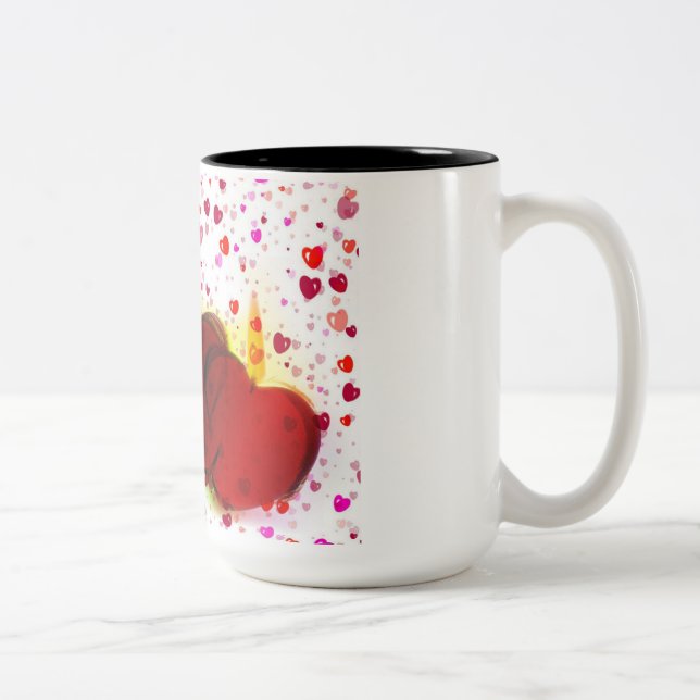 Caneca De Café Em Dois Tons Mata de café (Direita)