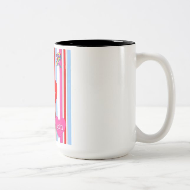 Caneca De Café Em Dois Tons Mata de café (Direita)