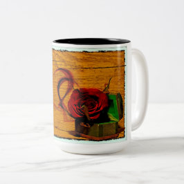 Caneca De Café Em Dois Tons Mata de café