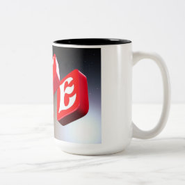 Caneca De Café Em Dois Tons Mata de café