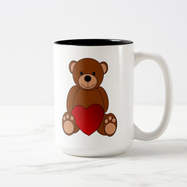 Caneca De Café Em Dois Tons Mata de café (Direita)