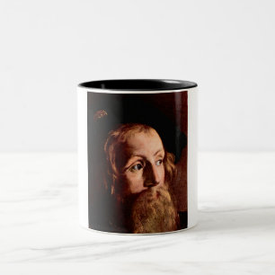 Caneca De Café Em Dois Tons Matthew, um coletor de imposto