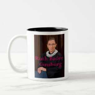 Caneca De Café Em Dois Tons mau conhecido pequeno do ruth_bader_ginsburg