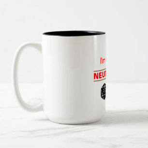Caneca De Café Em Dois Tons Mau demasiado neutro