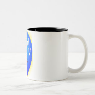 Caneca De Café Em Dois Tons Mazal Tov