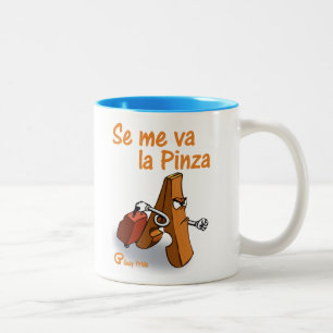 Caneca De Café Em Dois Tons Me veja pela Pinza