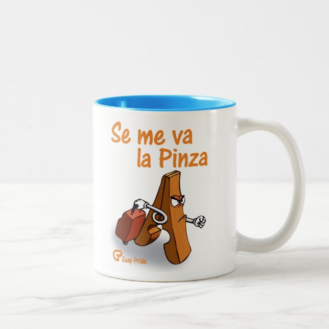 Caneca De Café Em Dois Tons Me veja pela Pinza (Direita)