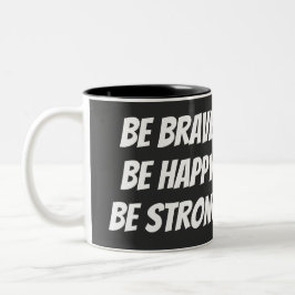 Caneca De Café Em Dois Tons Meaningful Motivational Positive Quote