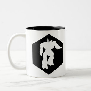 Caneca De Café Em Dois Tons Mech Mug Pesado