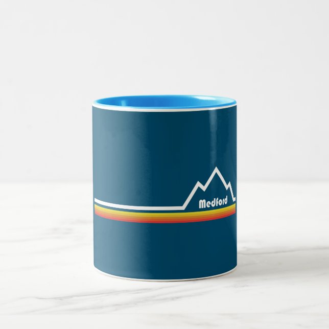 Caneca De Café Em Dois Tons Medford Oregon (Centro)