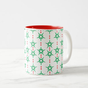 Caneca De Café Em Dois Tons Médio Mod Garland Classic Mug 11oz. -Vermelha