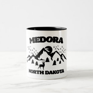 Caneca De Café Em Dois Tons Medora (Dacota do Norte)