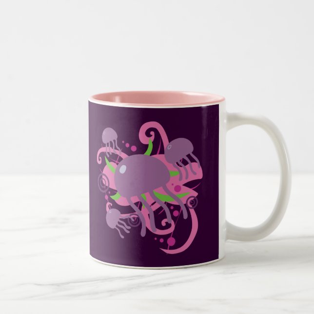 Caneca De Café Em Dois Tons medusa (Direita)