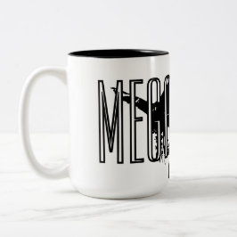 Caneca De Café Em Dois Tons MEGAFAUNA Mug #2