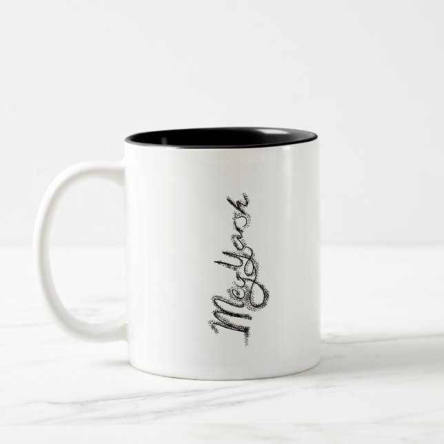 Caneca De Café Em Dois Tons Megyarsh (Esquerda)