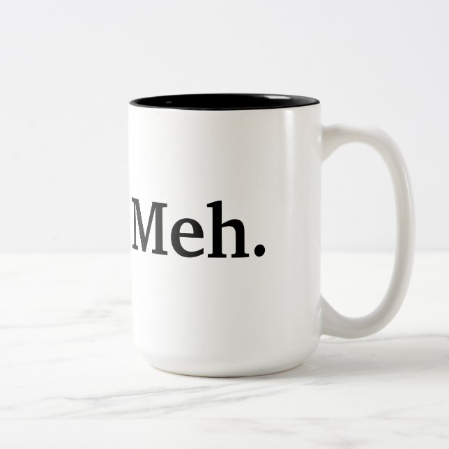 Caneca De Café Em Dois Tons Meh Koffietas (Direita)