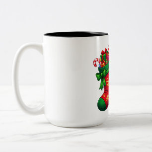 Caneca De Café Em Dois Tons Meia Festiva de Raposa