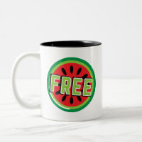 Melancia da Palestina Livre - Liberdade para a Pal