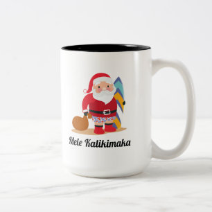 Caneca De Café Em Dois Tons Mele Kalikimaka