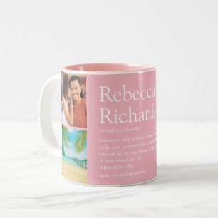 Caneca De Café Em Dois Tons Melhor Amiga BFF Melhores Amigas Definição Fotos R