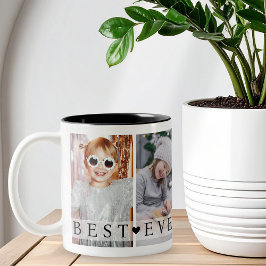 Caneca De Café Em Dois Tons Melhor Avô de Todos Foto Colagem Lembrança