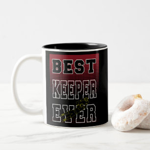 Caneca De Café Em Dois Tons Melhor Guardião de Todos os MUG