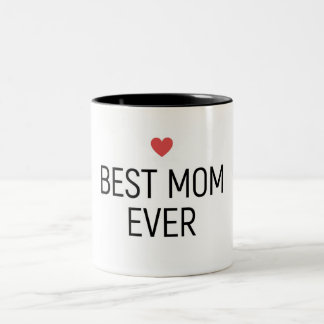 Caneca De Café Em Dois Tons Melhor Mãe de Todas