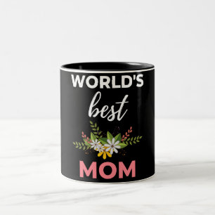 Caneca De Café Em Dois Tons Melhor Mãe do Mundo